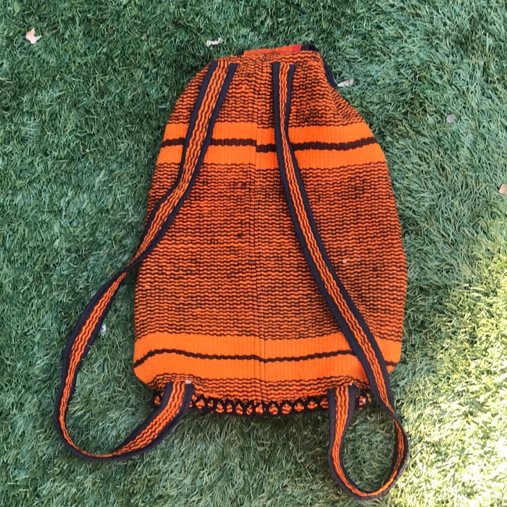 Peruvian Backpack Orange - image 8